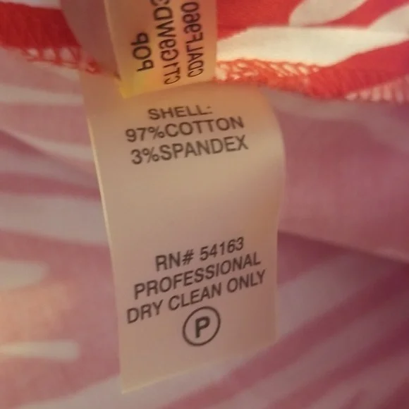 Calvin Klein Red And White Sundress - Picture 11 of 12